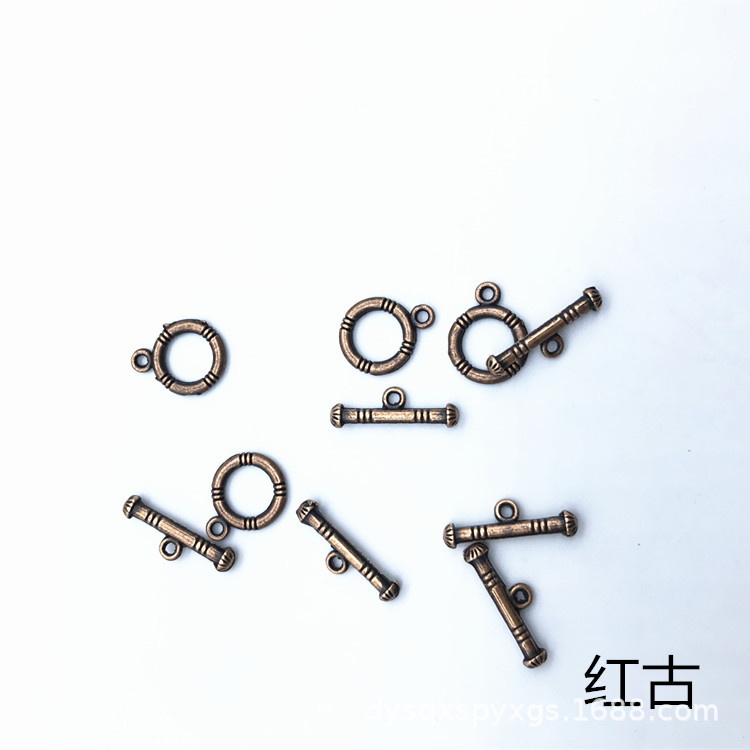 DIY alloy retro OT buckle necklace bracelet connection buckle accessories factory direct sales. Colors can be customized pic 3