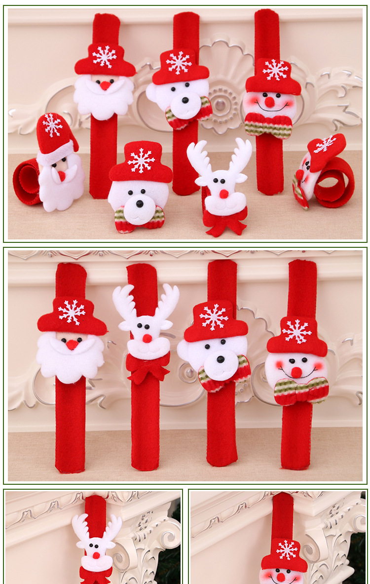 圣诞节儿童礼物 圣诞发光手圈装饰品 圣诞节啪啪圈 圣诞礼品详情9