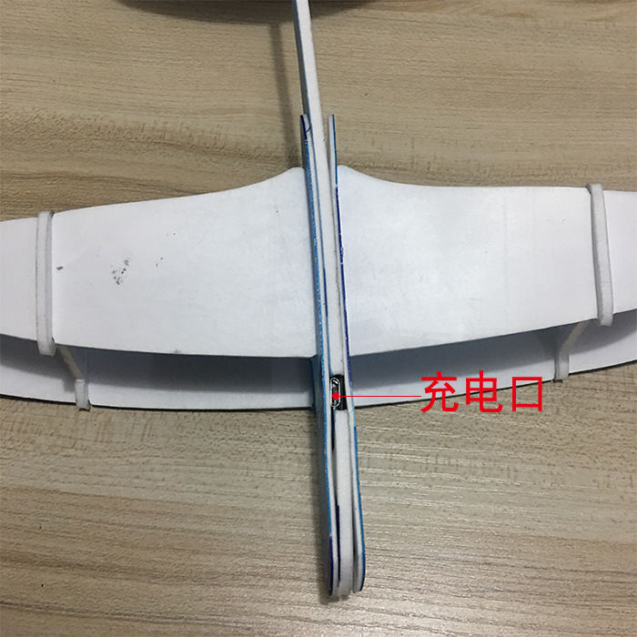 Single-wing electric aircraft glider assembly intelligent science and education capacitive aircraft electric free flight education model pic 3