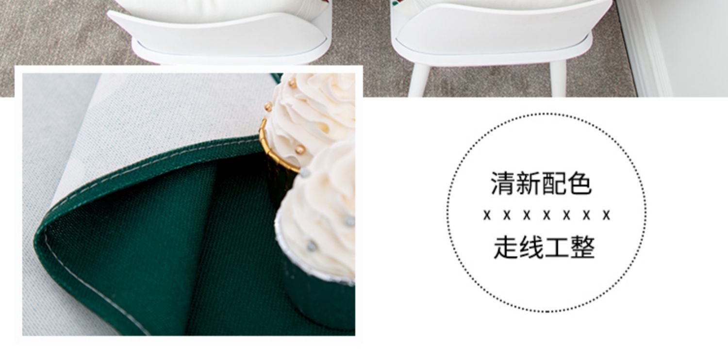 新年圣诞庆祝布置餐桌桌布方桌圆桌盖布加厚防水棉麻茶几布台布详情18