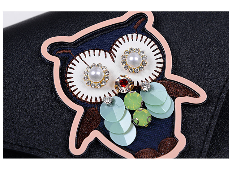 2018 new European and American fashion women's waist bag with embroidered animal decorations, needle buckle riveted pants and belt pic 28