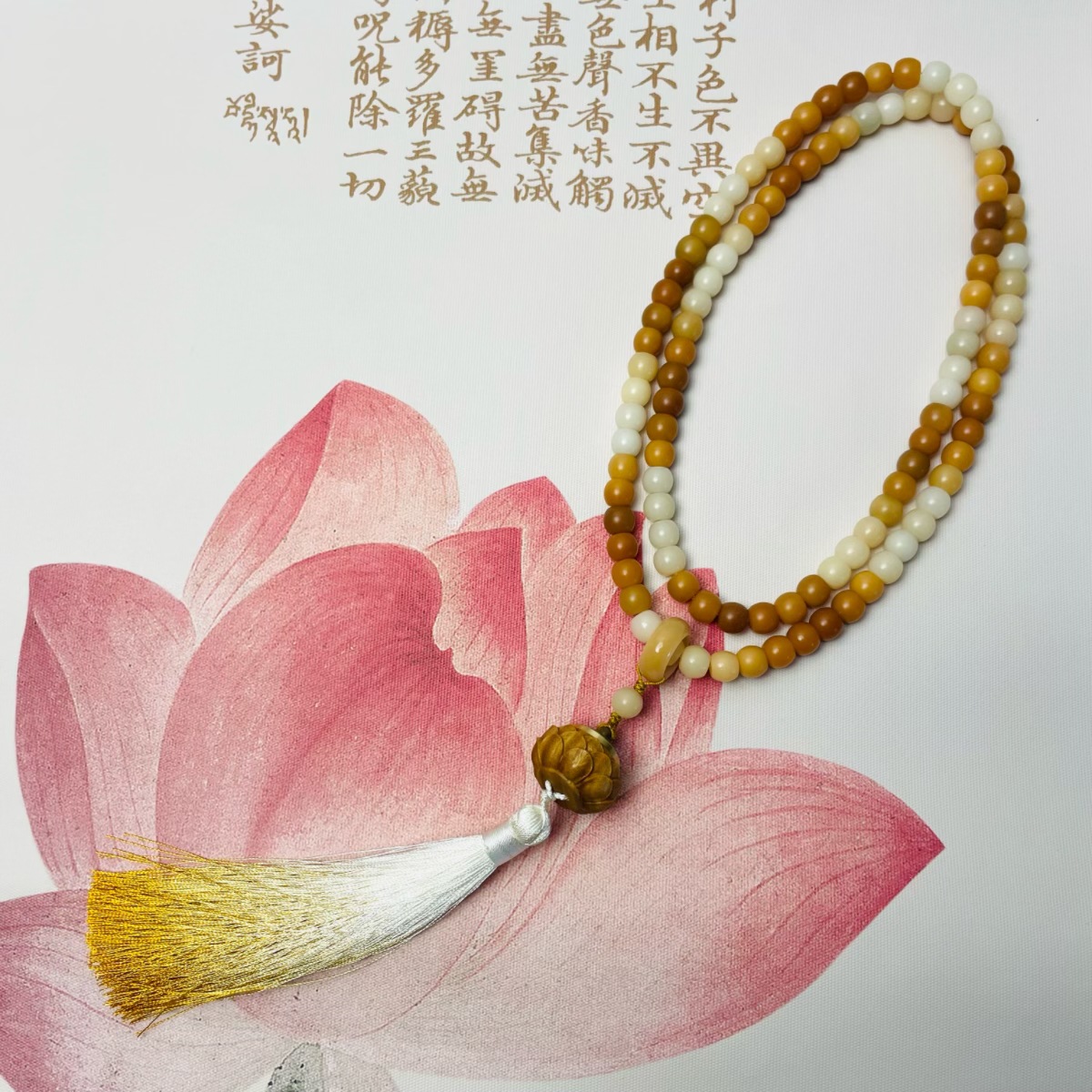 Qingmang Dunhuang Bodhi Root Bracelet, Handmade diy Buddhist prayer beads, prayer beads, necklace, bracelet, fine New Chinese-style jewelry wholesale pic 8