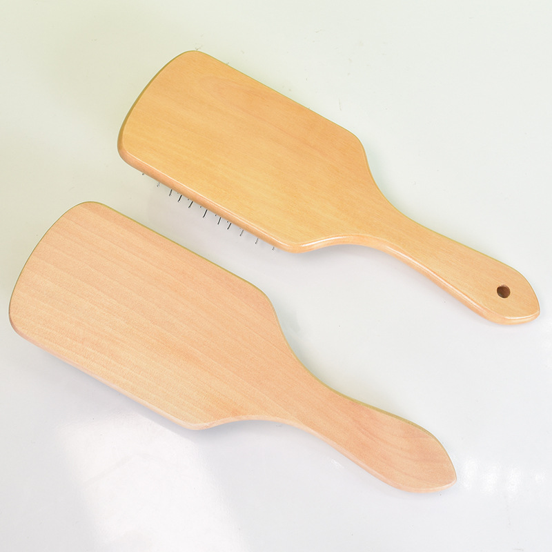 工厂直销禾木气囊梳按摩梳木质梳子木质经络刷按摩气垫梳顺发美发详情13