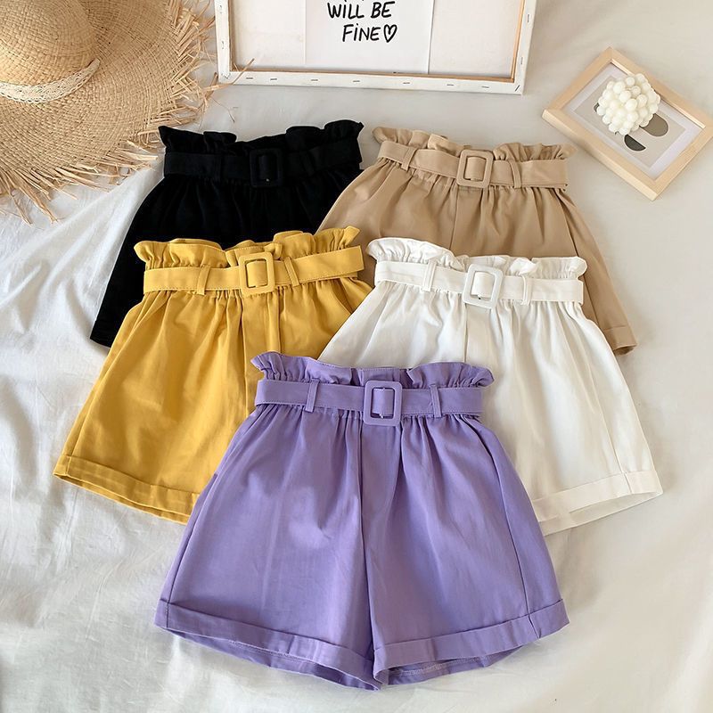 Cool girl summer fresh Korean-style sports shorts, wide-leg thin style, 100% bestseller, trendy, quick-drying, versatile and casual pic 36