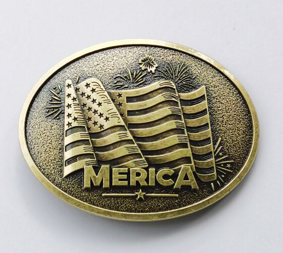 High-quality European and American style belt buckles and American flag belt buckles are selling well on cross-border platforms pic 2
