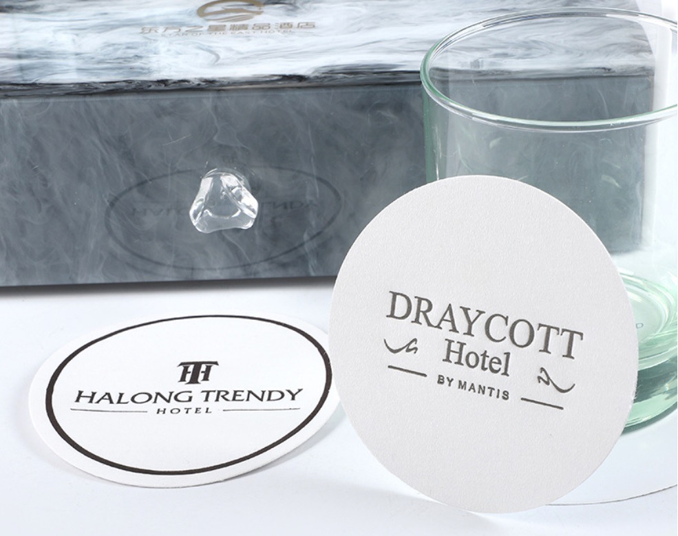 Disposable coasters and cup LIDS. Hotels and guesthouses welcome to visit. Absorbent five-layer coasters and paper cup LIDS for tea pic 20