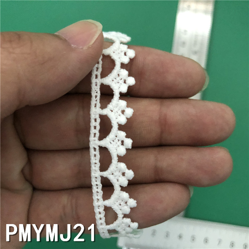 New Lolita embroidery water-soluble lace, milk silk single-sided small flower wave lace, lace with barcode pic 66