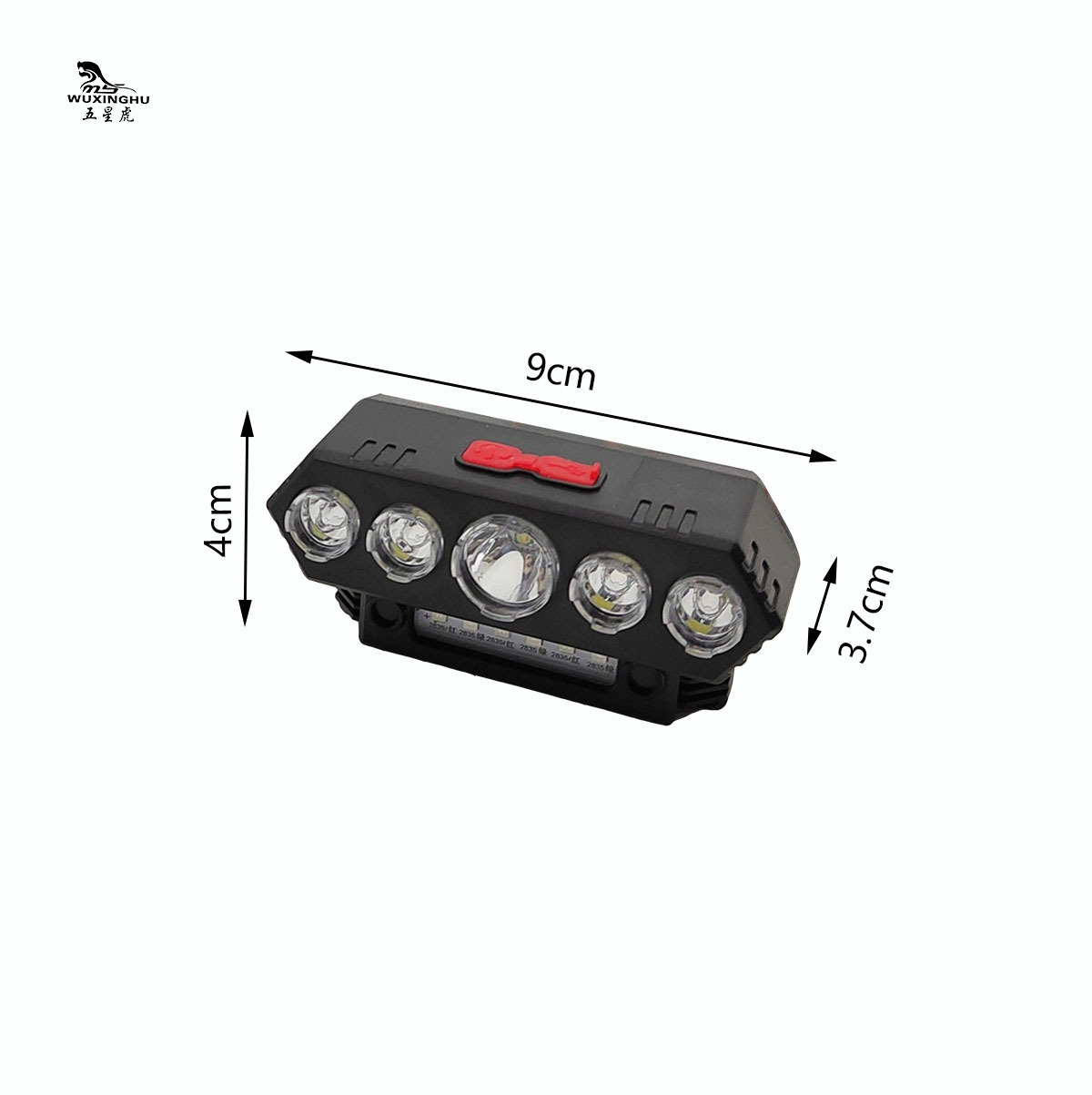 Cross-border hand-waving sensor headlamp, strong light rechargeable, long-range shooting, waterproof USB charging, head-mounted night fishing outdoor headlamp pic 4