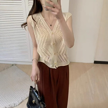 New Spring/Summer 2025 round-neck knitted sweater for women, Korean style, versatile, dopamine, youthful and gentle style, cardigan for women pic 31