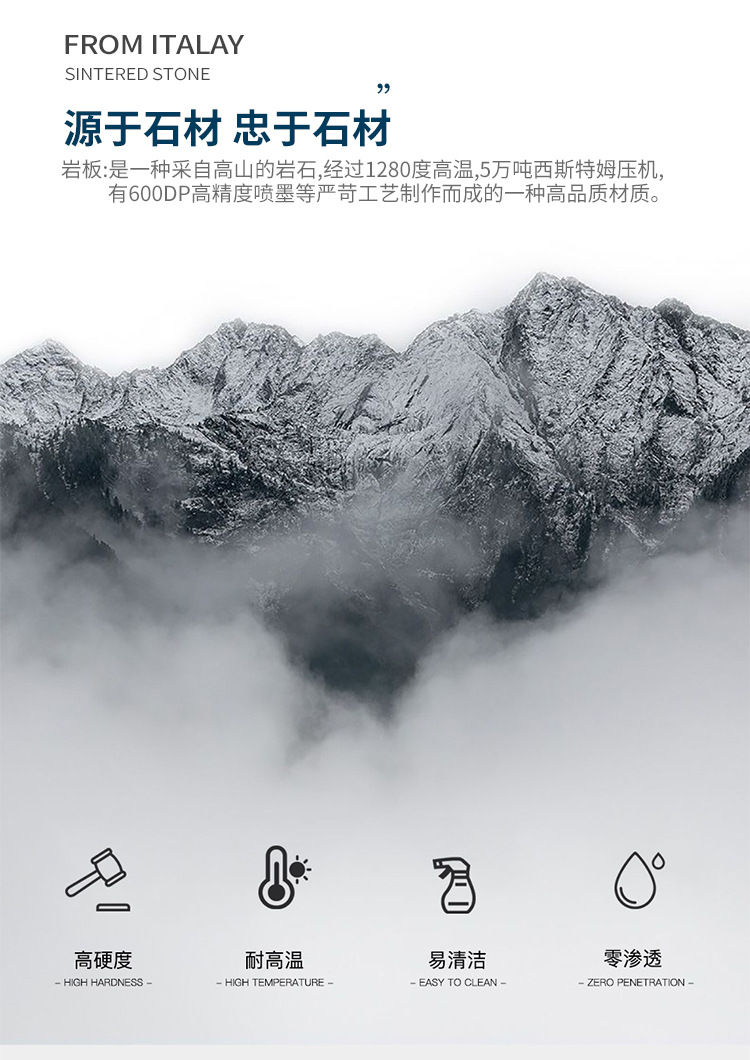 Italian minimalist and light luxury rock board solid wood dining table and chair set, home telescopic and folding small apartment square and round dual-purpose dining table pic 37