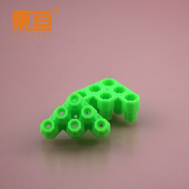 FJ6Z382415 Soft Green Airplane 6-column soft rubber building blocks, building block accessories, octagonal building blocks, universal building blocks pic 8