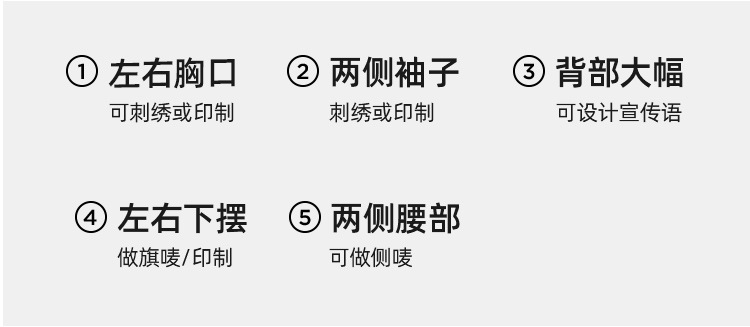 [宣衫]拼色夏季速干圆领广告衫工作服儿童夏令营t恤印字logo详情20
