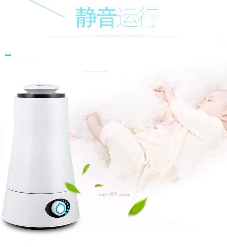 Humidifier, bedroom silent fog volume, seven-color night light, household aroma diffuser, original manufacturer pic 7