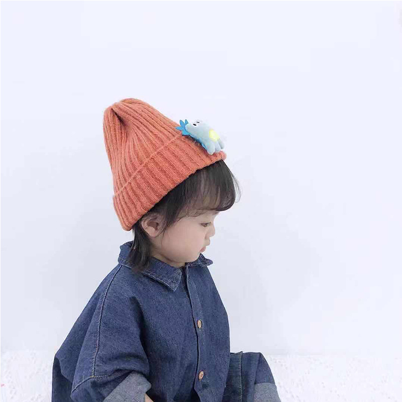 2019 شتاء خريف وشتاء 2019، القبعات الكرتونية الجديدة لصور الديناصورات للفتيان والفتيات pic 5