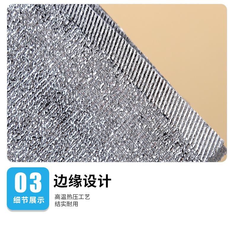 Imitation steel wire non-stick cleaning cloth, dishcloth, double-layer metal wire dishcloth, silver wire cleaning cloth, steel wire scouring cloth pic 8