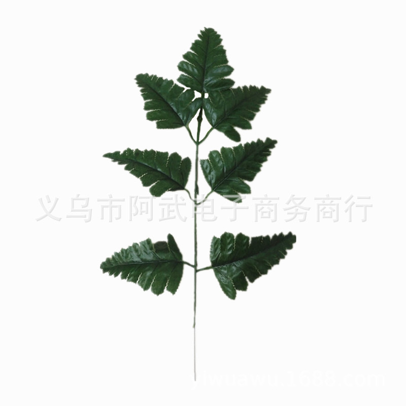 Wholesale of artificial Persian leaf plants for wall hanging, ceiling decoration, artificial green plants, and fern leaves for landscaping pic 16