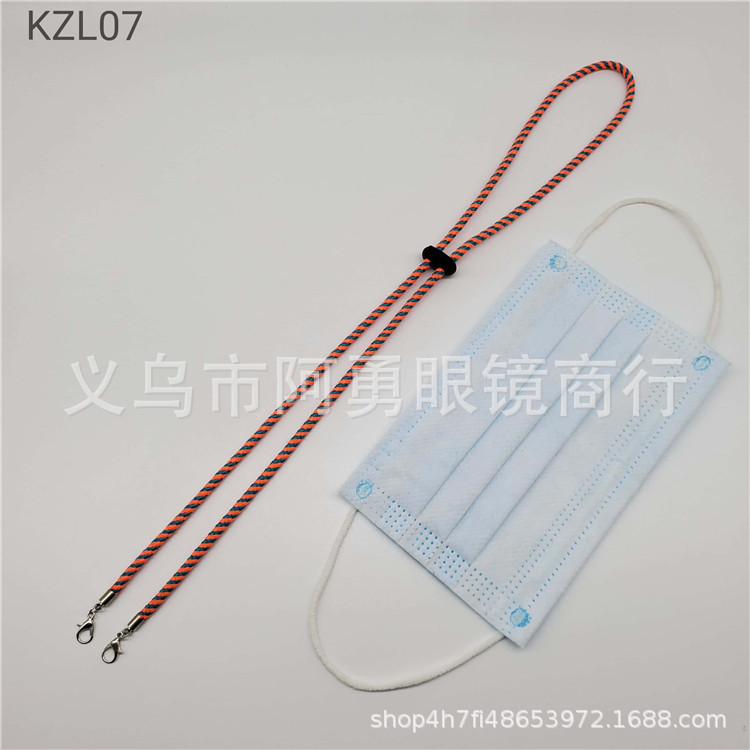 Factory direct sales of mask chains, new mask lanyards, popular eyeglass chains, best-selling eyeglass chains and mask lanyards. Dual use pic 3