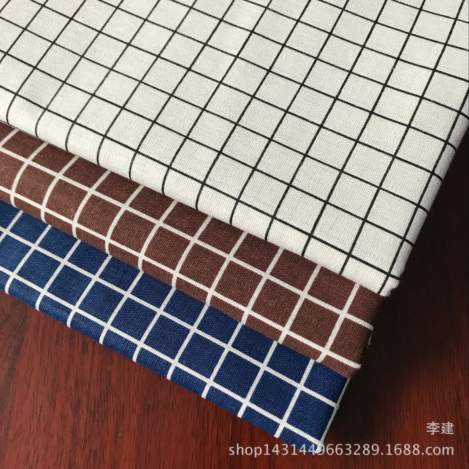 Jianxiang Textile Factory supplies linen printed Nordic-style tablecloths, cushions, aprons and storage bags, which can be made into PE film pic 52