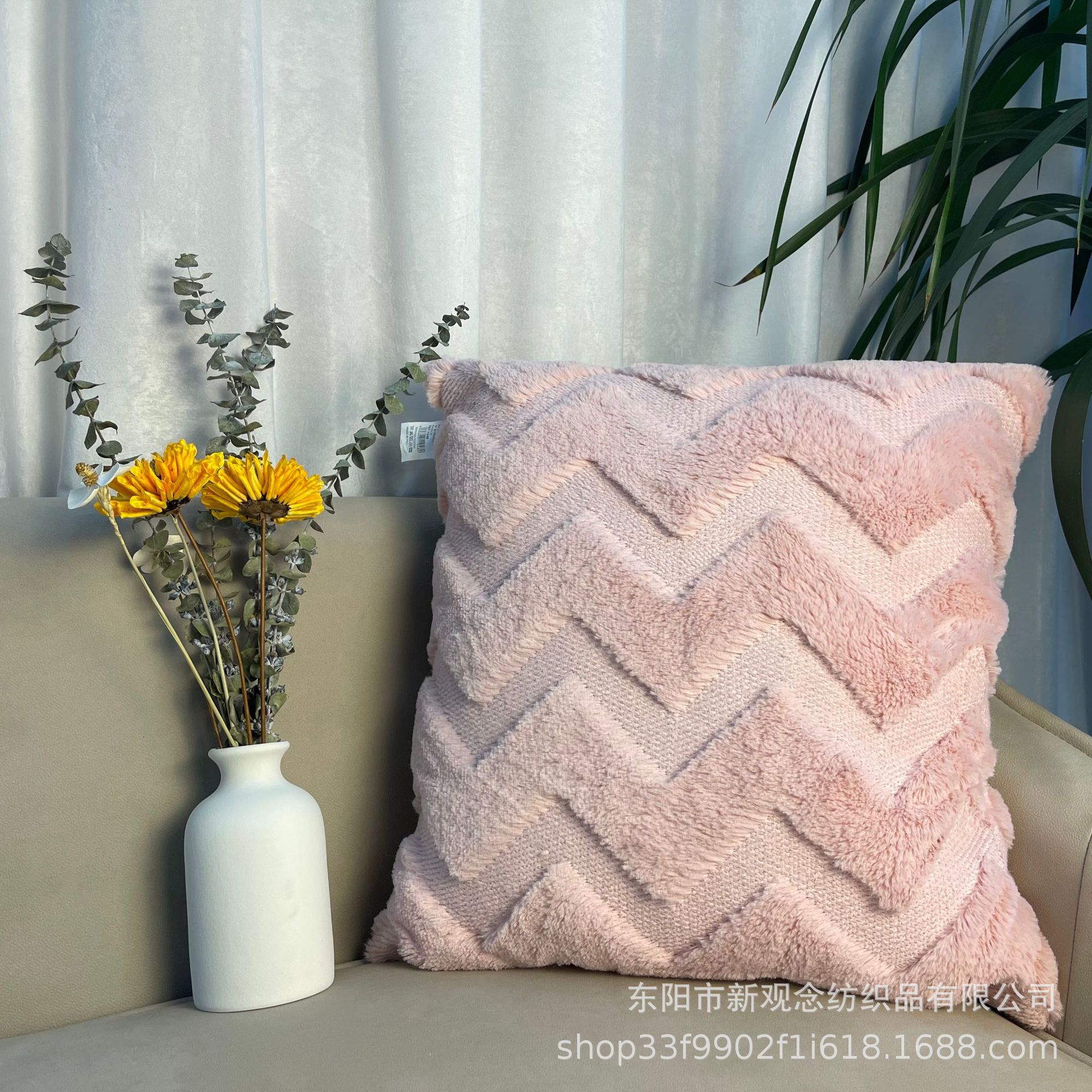 New plain short plush cushion cover, corn kernel pillow cover, short plush cushion, red pillow cover wholesale pic 14