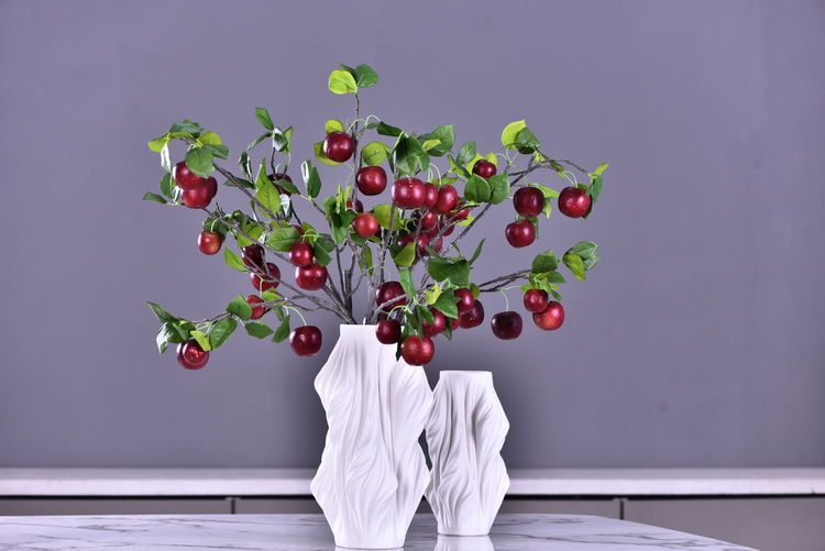 Wholesale of artificial apple branches, multi-leaf home decoration fruit branches, new Chinese-style New Year decoration berries from the manufacturer pic 38