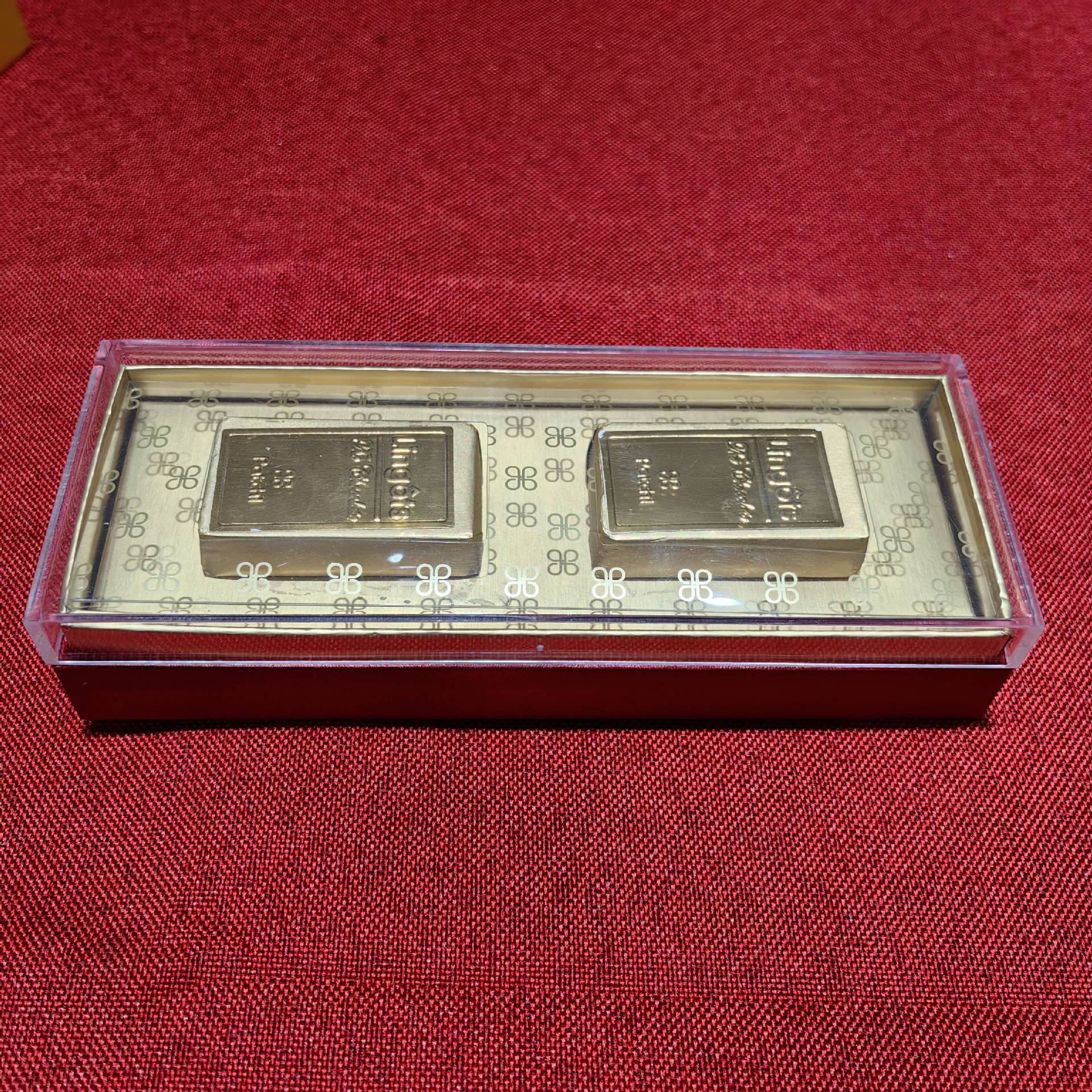 patchi Chocolate Gold Brick 2-piece box wedding candy Bridesmaid Souvenir Chocolate Snack inner layer pic 1