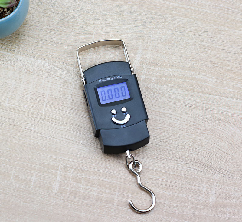 Wholesale high-precision electronic scales, portable hand-held scales, luggage hooks, spring scales, fishing hand-held scales, food gram scales pic 2