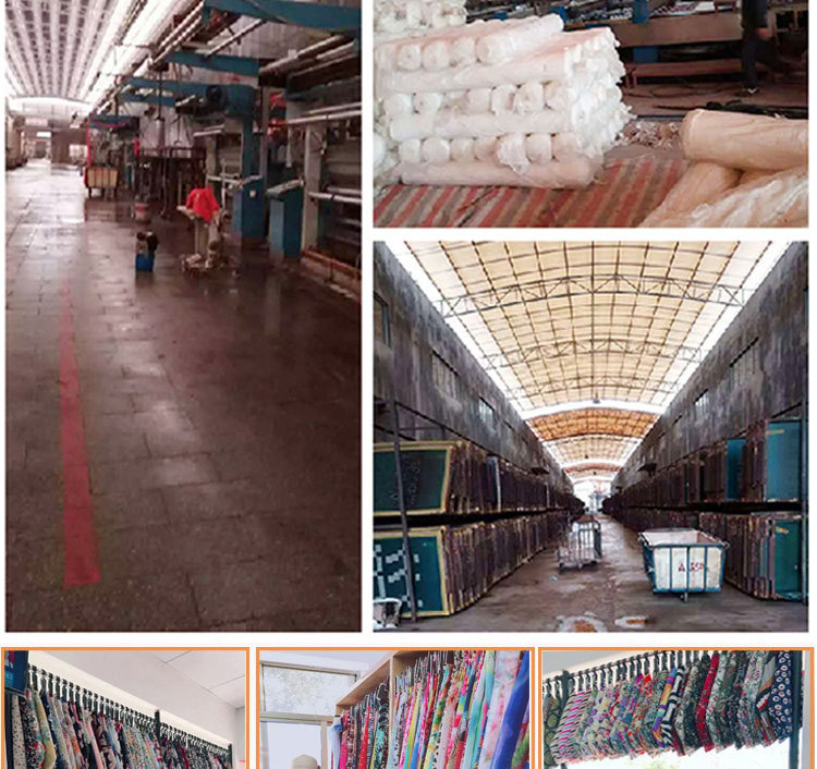 New Little cherry mask printed fabric dress fashion, four-sided elastic polyester digital printed micro-elastic fabric pic 30