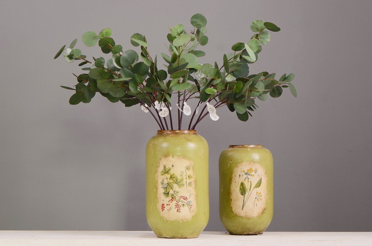 Dongli Flower Industry, the original manufacturer, offers direct sales of green plants in stock, wholesale of artificial leaves, round leaves with fruits, eucalyptus leaves, eucalyptus leaves, and one-piece consignment pic 44