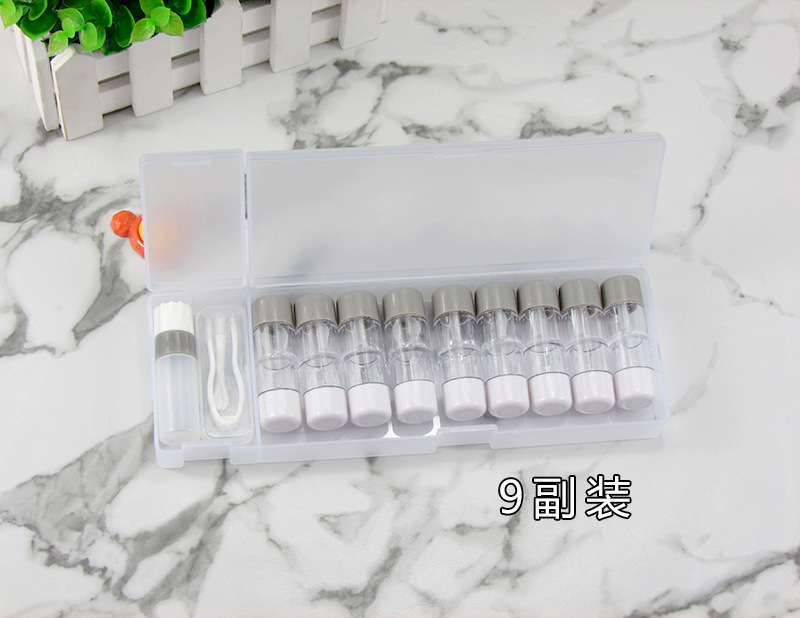 1 to 9 pairs of contact lens cases, hard RGP color contact lens cases, cylindrical lens cases and ok lens cases are in stable supply and exclusively for foreign trade pic 6