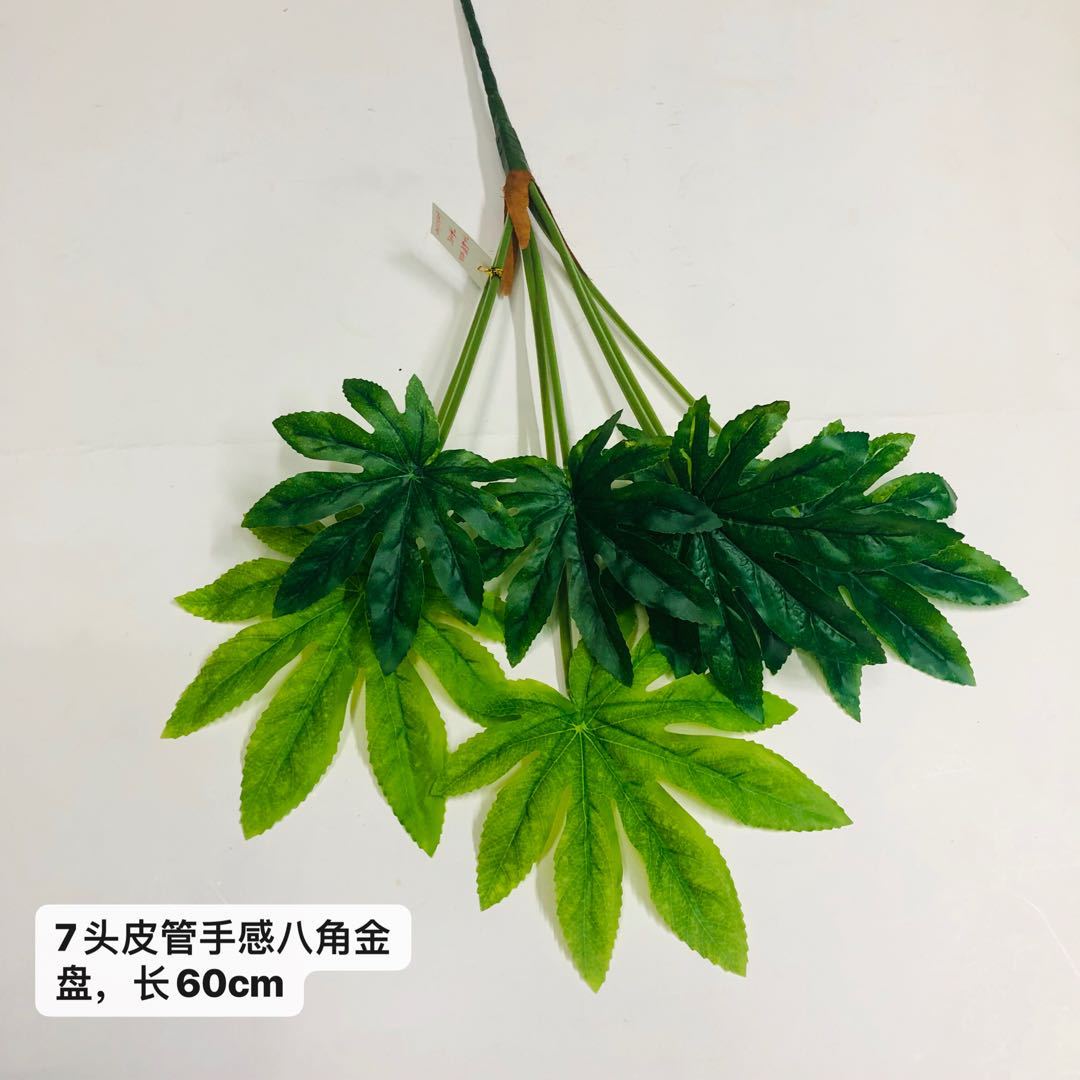 Artificial flowers, artificial lawns, artificial trees, artificial turtle-back, artificial octagonal golden plate, artificial papaya leaves, artificial turtle-back bamboo with leather hose feel, artificial turtle-back bamboo, artificial flowers, artificial lawns, artificial trees pic 4