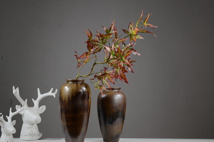 Factory wholesale of artificial flowers, direct sales from the manufacturer, wholesale of artificial green plants, home decoration flowers, red artificial leaves, artificial maple leaves pic 27