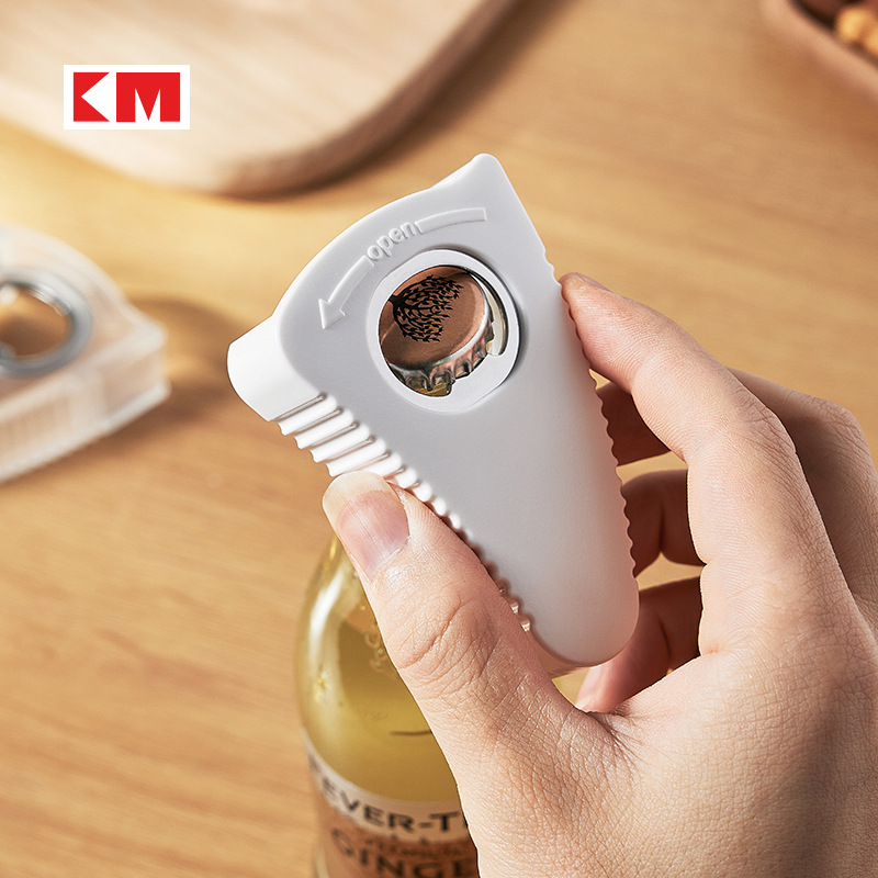 KM 5099 Multi-purpose can opener, anti-slip cap Tightening device, effort-saving bottle cap tightening device, Multi-functional cap opening and tightening pic 6