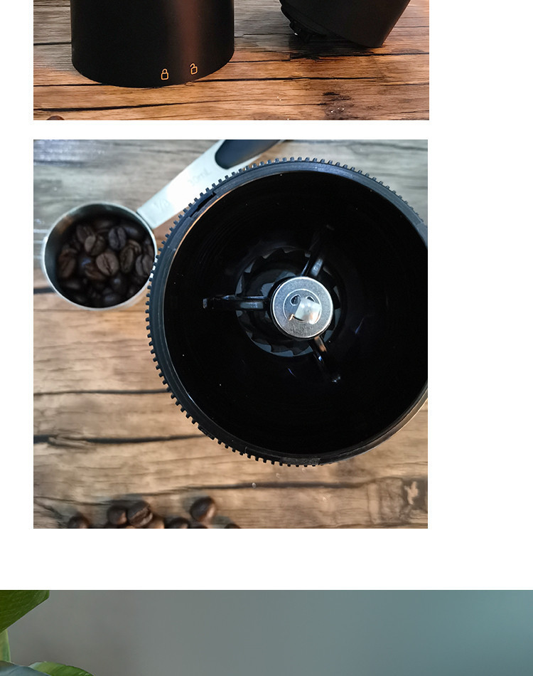 Cross-border portable electric coffee grinder, USB charging coffee grinder, electric coffee grinder, coffee bean grinder pic 16