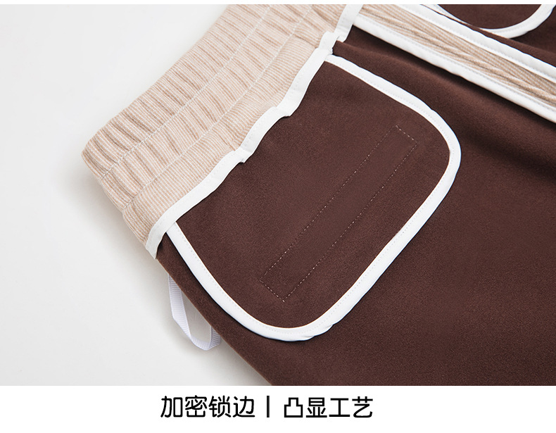 2024秋冬新款女式休闲裤 弹力高腰九分小直筒小脚裤 加绒加厚保暖舒适女裤详情26