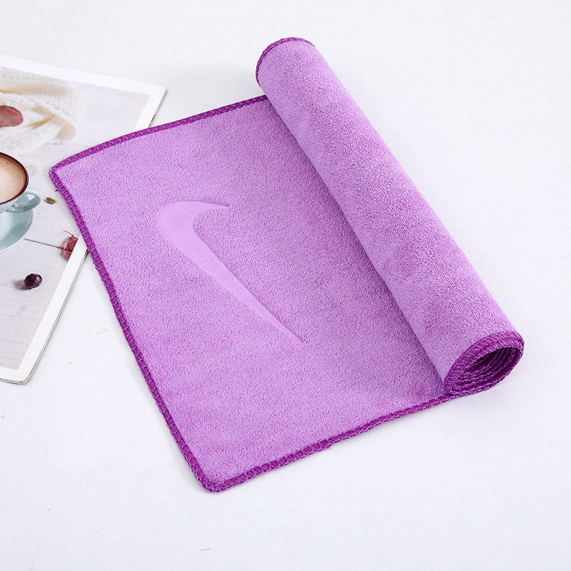Cross-border sports towel, extended sweat-absorbing towel 30*100, fitness, running, yoga, basketball, sweat wipe, customized LOGO pic 3