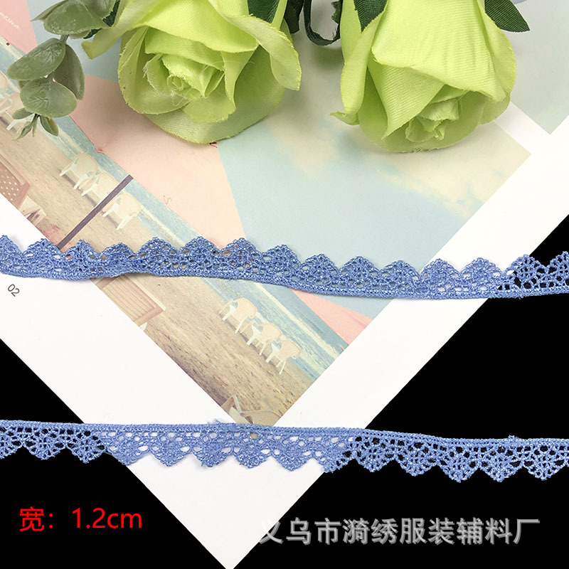Wholesale of lace water-soluble clothing lace, diy embroidery, handcrafted widened hem skirt, and decorative accessories lace pic 4