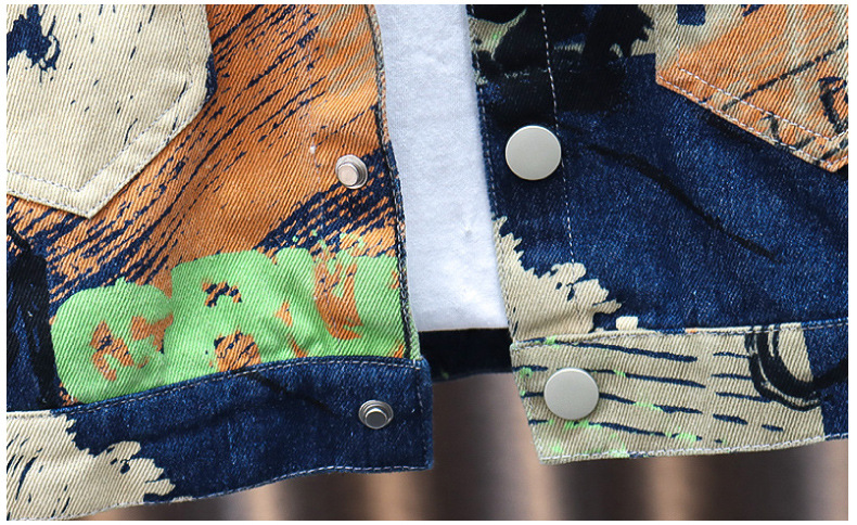 童装男童春装外套2023新款儿童春季中小童休闲牛仔上衣男孩春秋款详情13