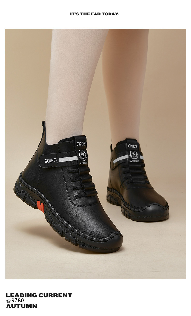 女士马丁靴跨境高帮大码女鞋秋冬短靴棉鞋详情13