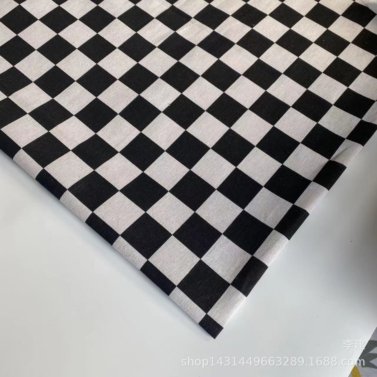 Jianxiang Textile Factory supplies linen printed Nordic-style tablecloths, cushions, aprons and storage bags, which can be made into PE film pic 25