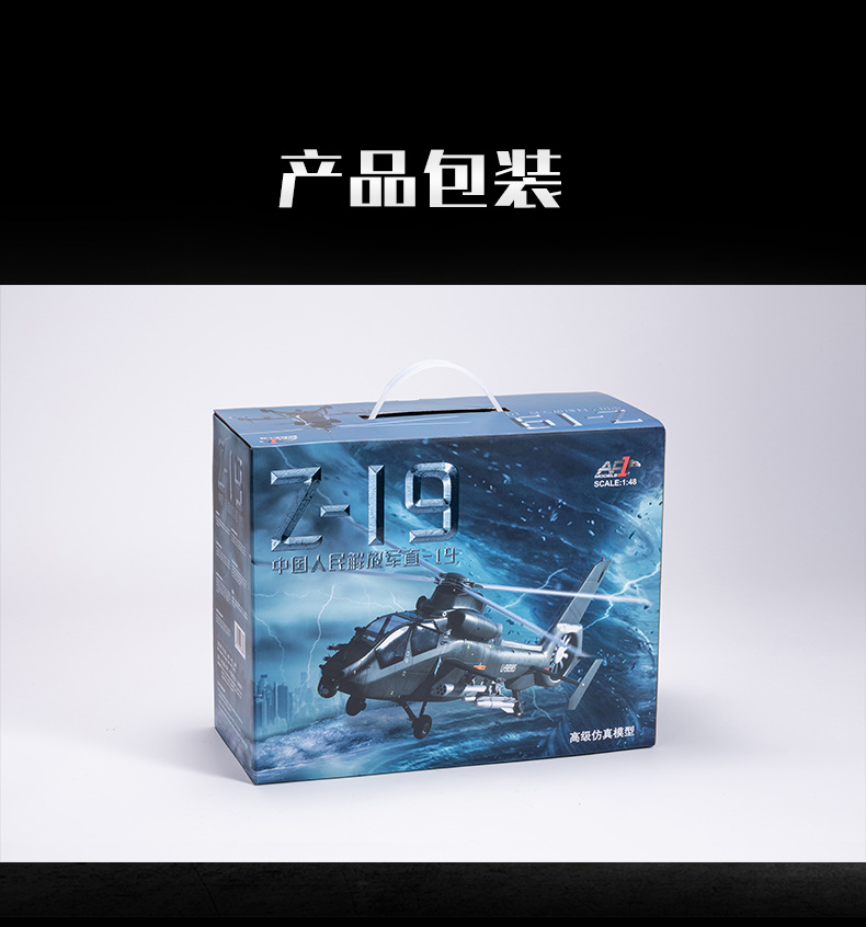 1:48直19飞机模型高仿真合金飞机航空泡沫模型成品摆件纪念品定制详情10