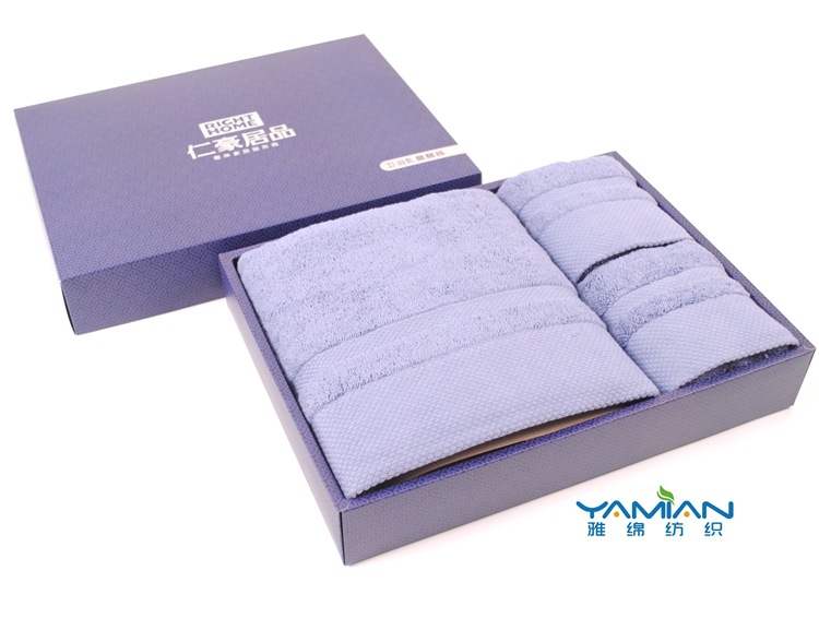 Pure cotton absorbent towel advertising gift towel, 100g available, enterprise LOGO and exquisite packaging, in stock, 4 colors pic 82