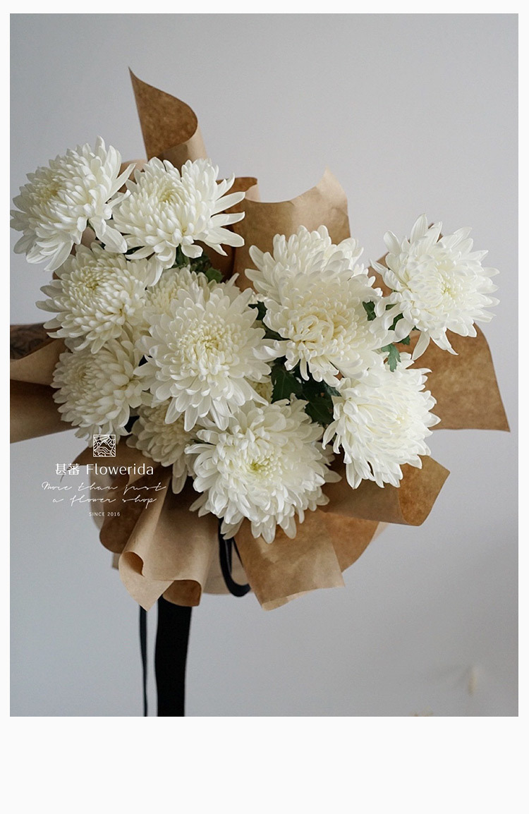 加厚英文报牛皮纸复古花束包装纸高级感花艺材料牛皮纸鲜花包装纸详情13