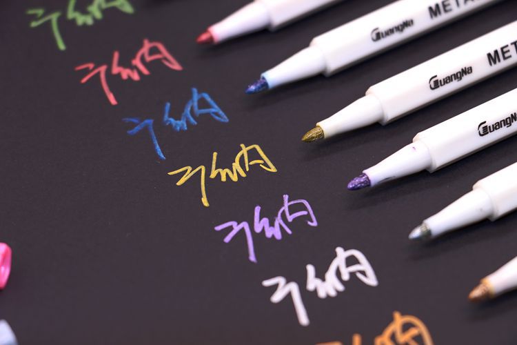 C Multi-purpose DIY photo album, metal pen, photo doodle pen, metal pen, colored pen, explosion box, coloring pen pic 22