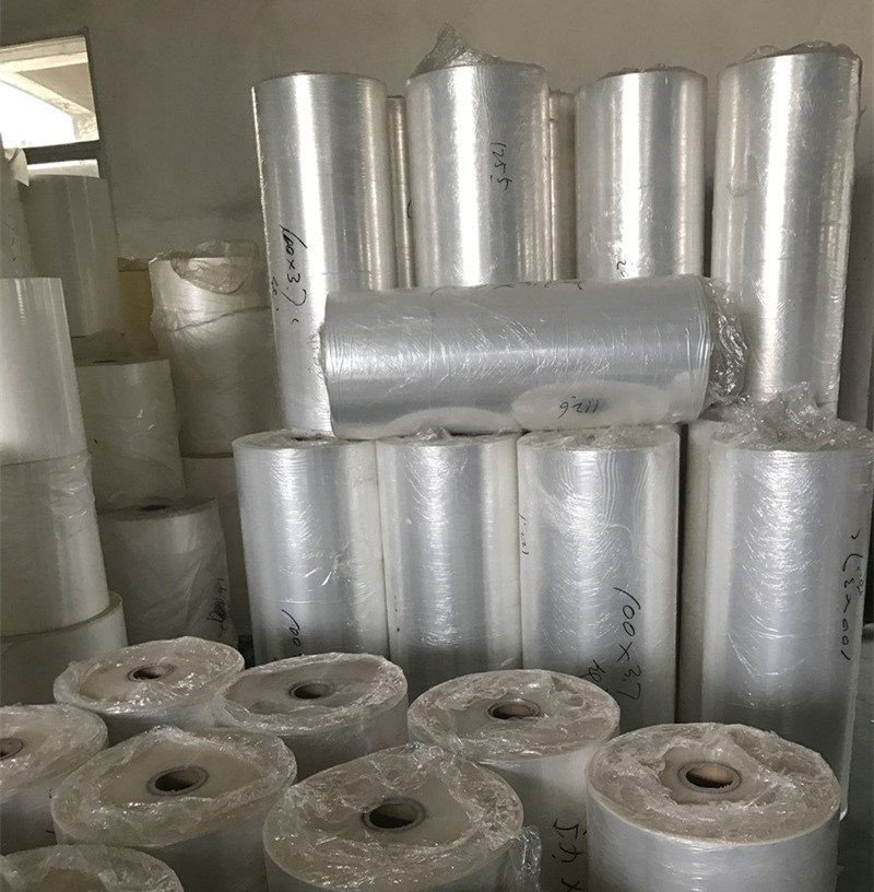 PE卷料 筒料灯管袋薄膜包装袋 全新塑料透明直通袋长条卷筒膜现货详情9