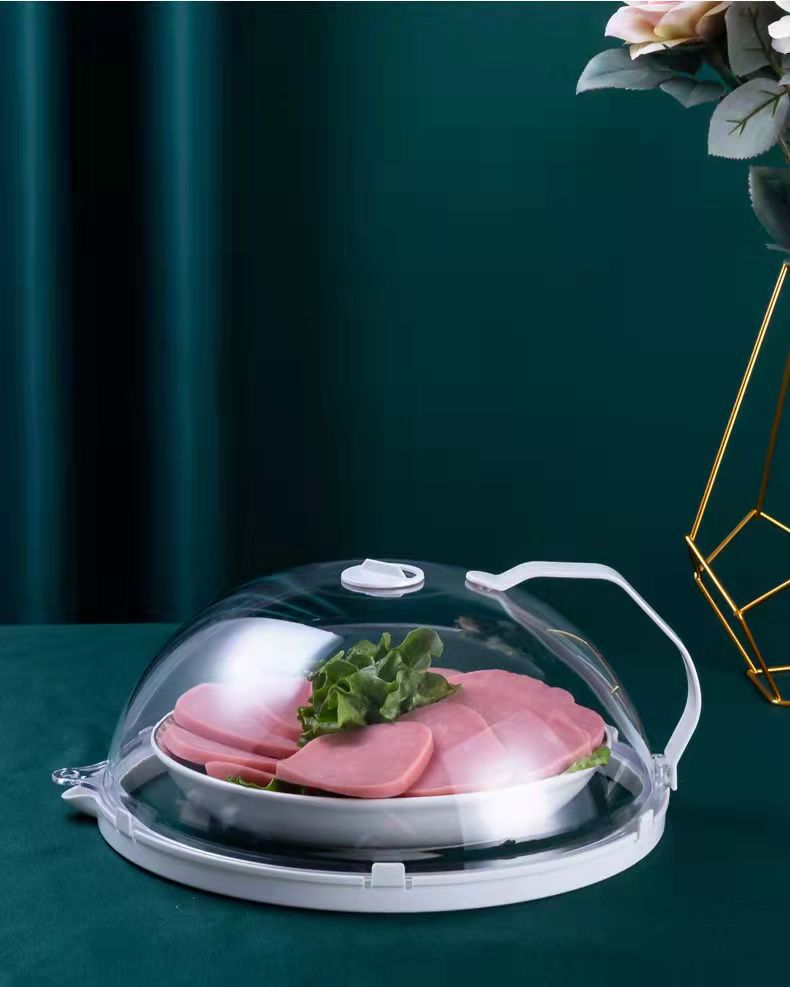 Microwave oven splash cover, high-temperature resistant food heating cover, food preservation cover, oil-proof cover, microwave oven splash cover pic 13