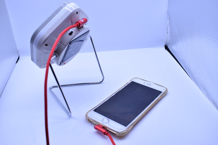 YH2116 Solar tent light LED camping stand light multi-functional charging light with USB charging function pic 1