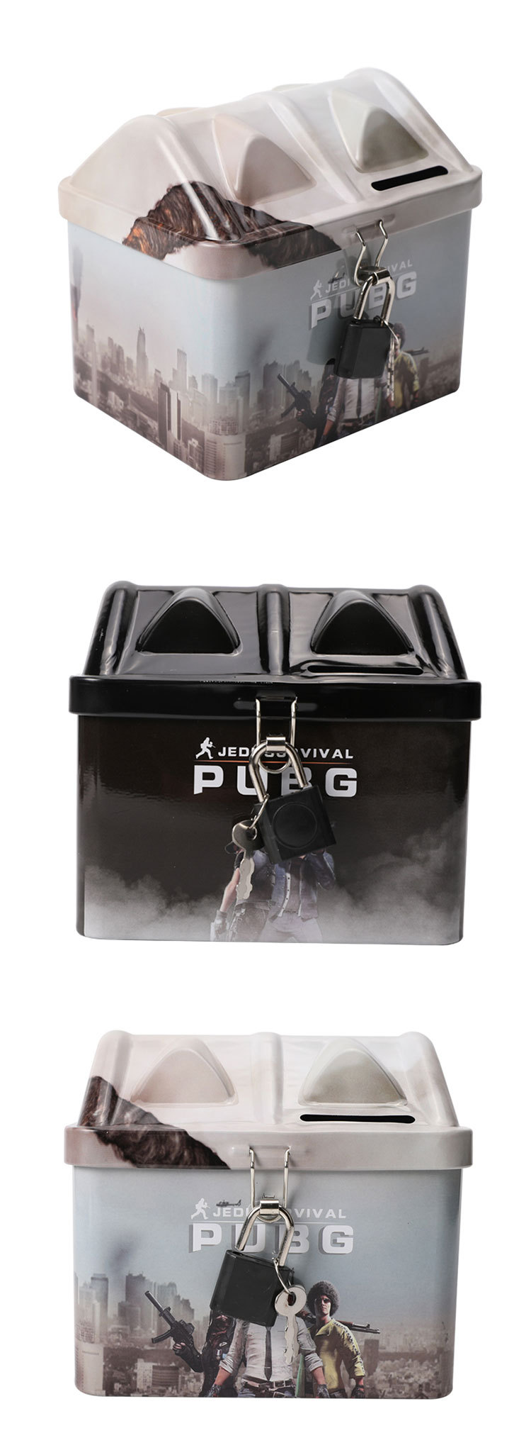 Cartoon house-shaped piggy bank, piggy bank for boys and girls, Kuromi pen case, book safe, birthday gift display pic 19