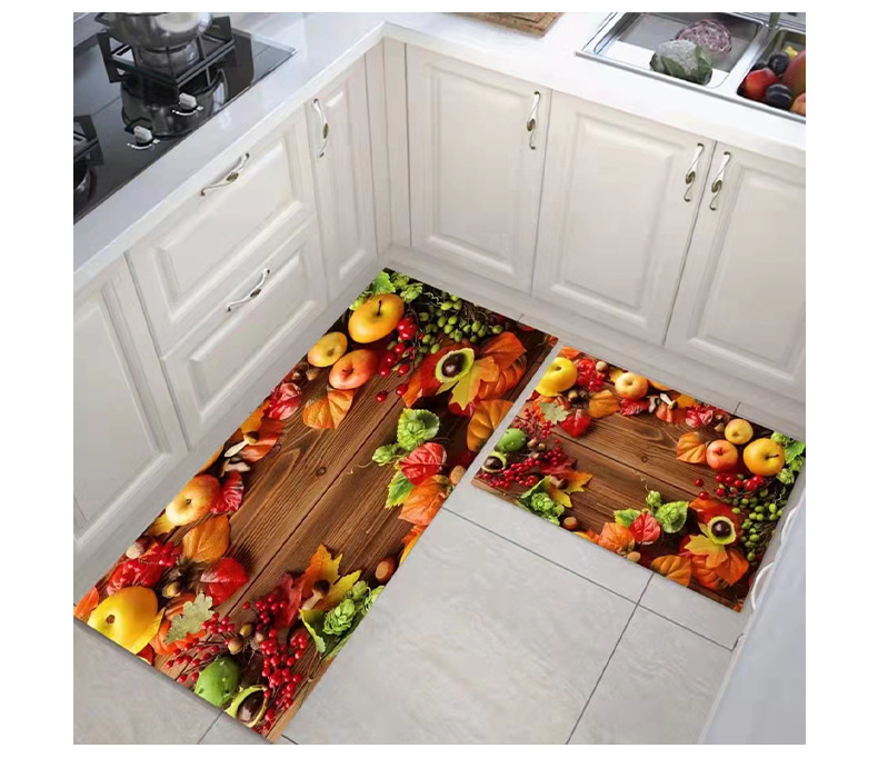 北欧厨房垫,地毯地垫,耐磨地垫,吸水吸油地垫