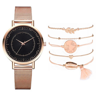 A06976-1发光手表独角兽夜光硅胶电子手表加手链2pcs/set 有盒子详情9