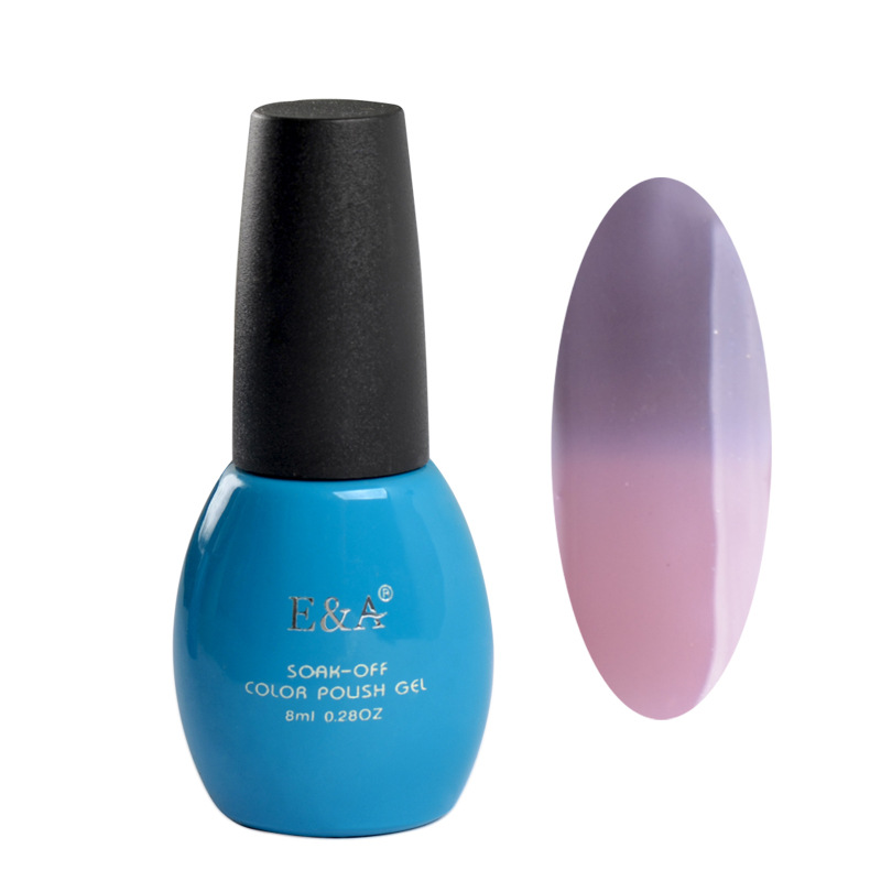 E&A Nail Polish Gel brand, Yanchang Barbie Gel, temperature-adjustable gel manufacturer wholesale 8ml nails, exclusively for export pic 6